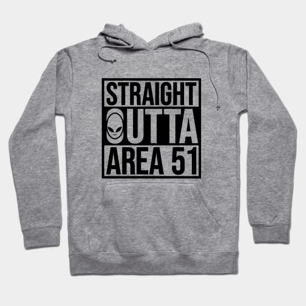 Straight Outta Area 51 Hoodie by defytees